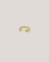 Drop Gold Ear Cuff Single Earring