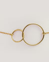 Bracelet Sister en acier plaqué or - vista 4