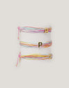 Personalized Color Rainbow Stainless Steel Gold Bracelet