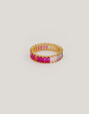 Anillo Sia Berries Baño Oro
