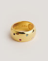 Ring Curve Rainbow Edelstahl mit 18kt Goldbeschichtung - vista 6