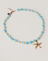 Ariel Colors Stainless Steel Gold Necklace