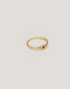 Anillo Ojo de Horus Baño Oro