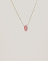 Collar Easy Rosé Acero Baño Oro