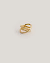 Trinity Ring Edelstahl mit 18kt Goldbeschichtung - vista 8