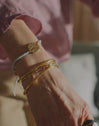 Pulsera Abuela Colors Baño Oro