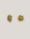 Pendientes Sole Catalina Acero Baño Oro