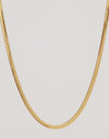Lisse Stainless Steel Gold Necklace