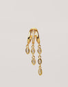 Triple Drip Gold Single Earring