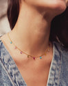 Xiqueta Meua Colors Stainless Steel Gold Necklace