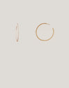 Scarlett XL Gold Hoop Earrings 