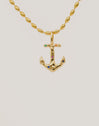Charm Ancla Baño Oro