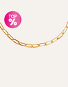 Chic Stainless Steel Gold Necklace