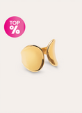 Honey Stainless Steel Gold Ring