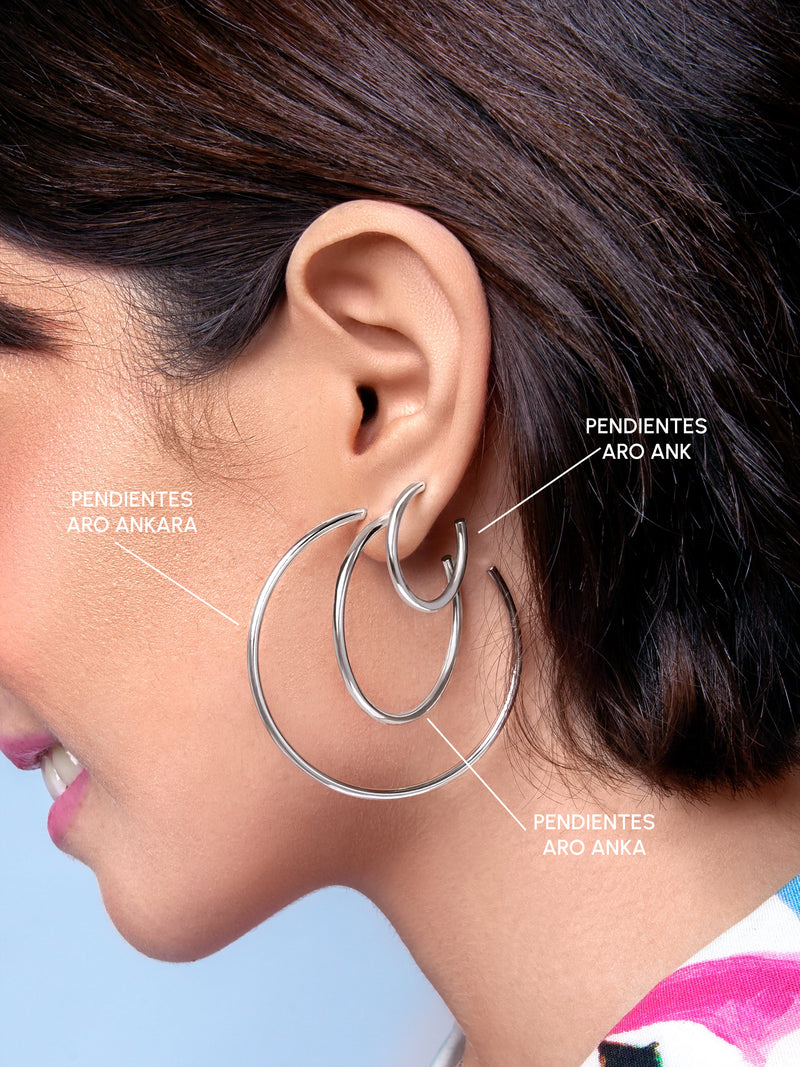 Ank Hoop Earrings