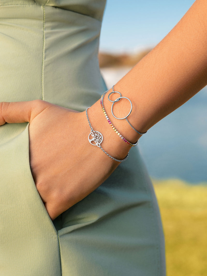 Tree of Life Silver Bracelet