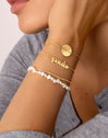 Pulsera Personalizada Moon Oro Puesta