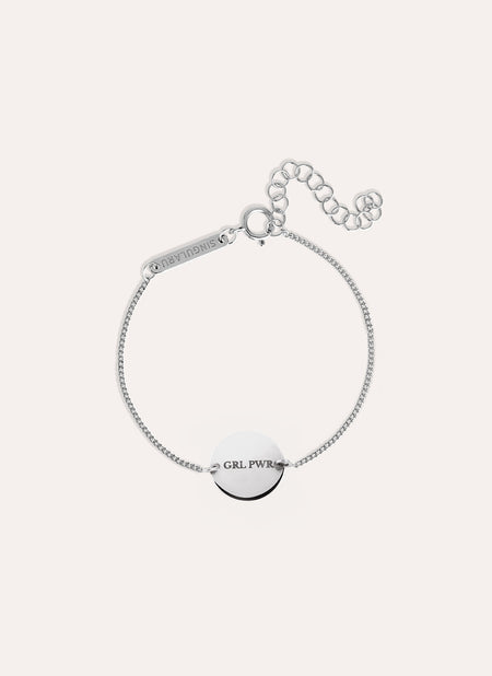 Pulsera Personalizada Moon Plata