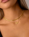 Collar Personalizado Sue Oro Puesta