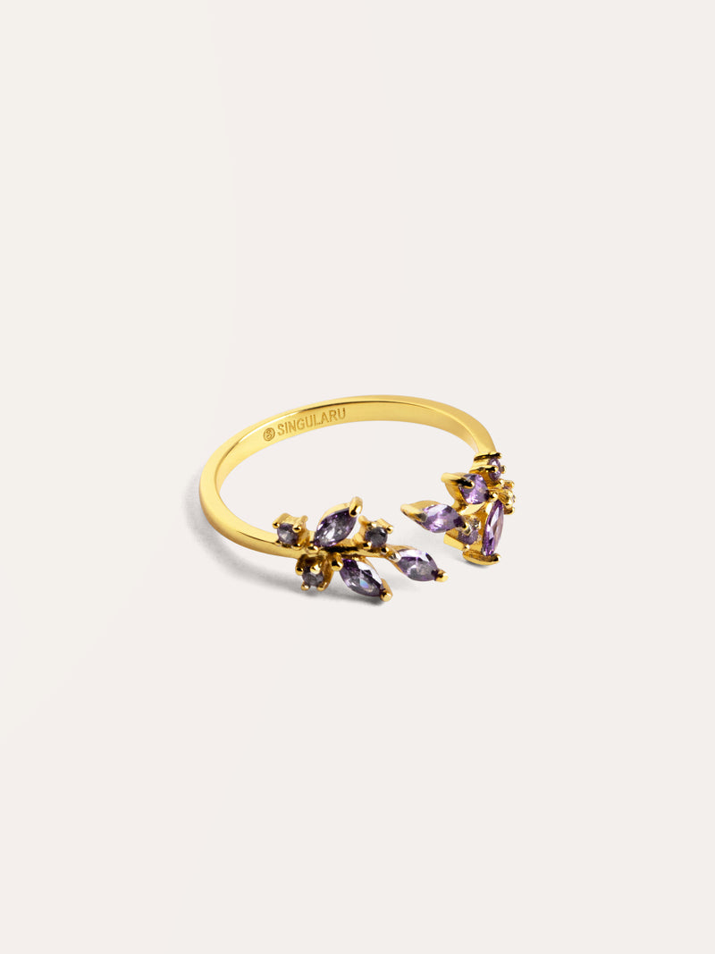 Buganvilla Gold Ring