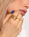 Anillo One Link Oro Puesta