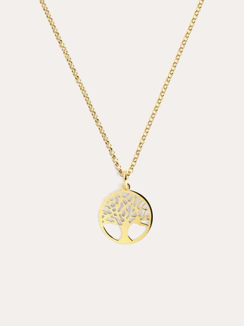 Tree of Life Gold Necklace