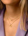 Pack 2 Collares Diamond + Mini Moonset Oro Puesta