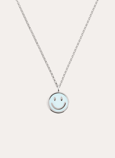 Collar Smiley Sky Enamel