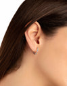 Pendientes Aro L Colors Plata