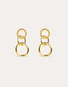 Pendientes Circles Twist Oro