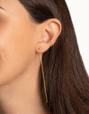 Pendientes Falling Spark Oro Puesta