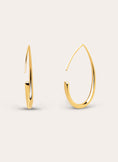 Gold Arch Drop Earrings