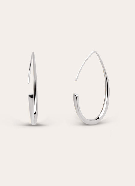 Pendientes Gota Arch Plata