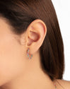 Pendientes Gleam Colors Plata