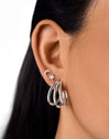 Pendientes Moon & Star Plata