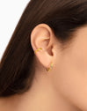 Pendientes Aro L Colors Oro