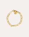 Pulsera Link Baño Oro