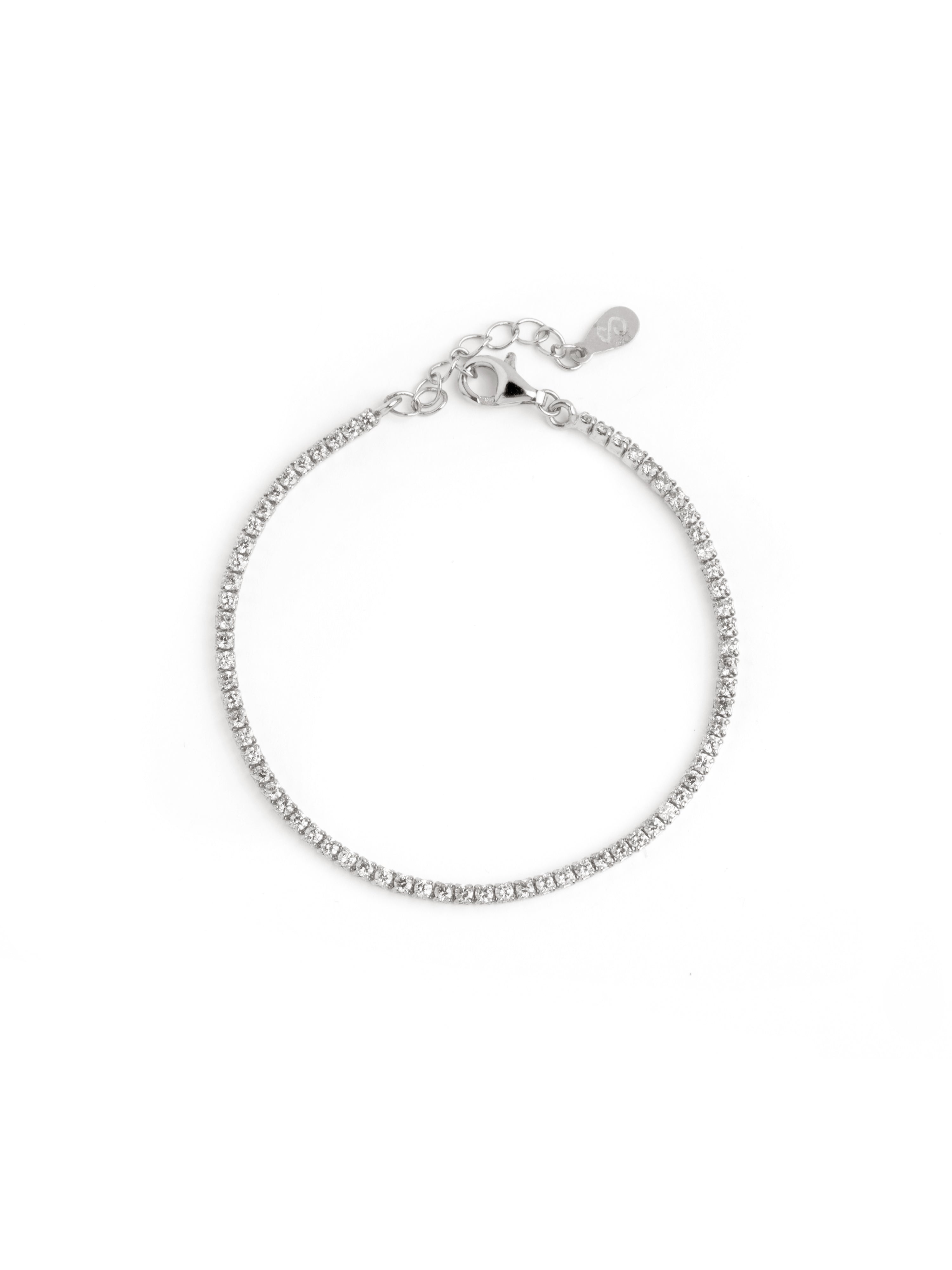 Pulsera Riviere Spark Plata