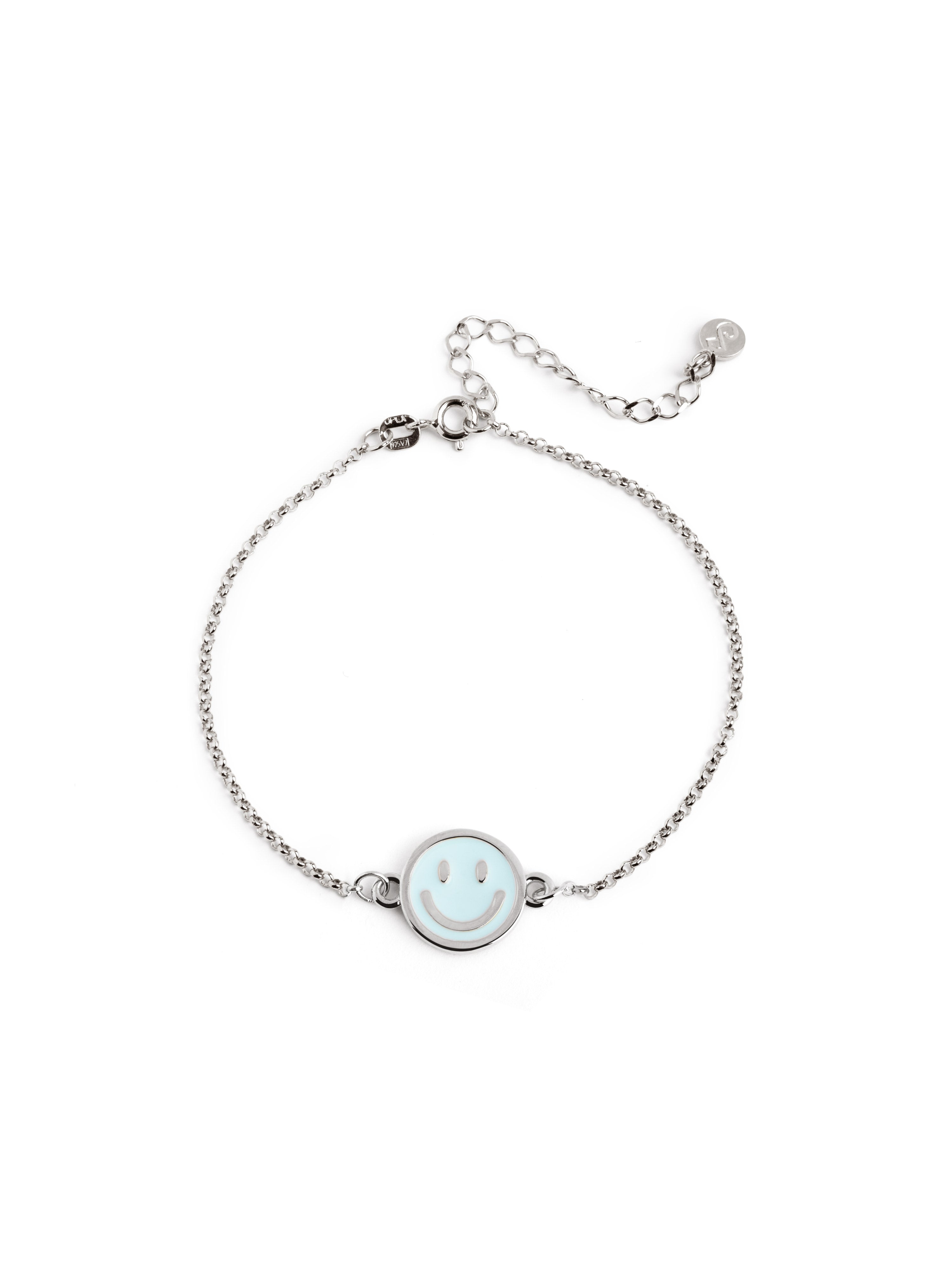 Pulsera Smiley Sky Enamel