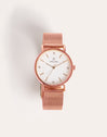 Reloj Iconic Acero Baño Oro Rosa