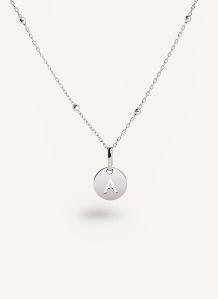 Collar Mini Medallion Plata