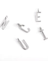 Inicial Collar Personalizado Letters Plata C