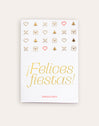 Tarjeta Felices Fiestas Iconos